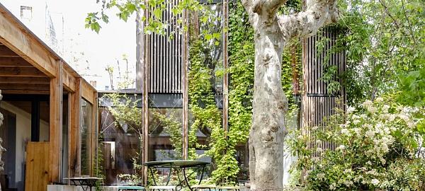 Maison en paille porteuse