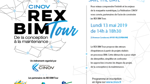 CINOV vous convie au REX BIM Tour