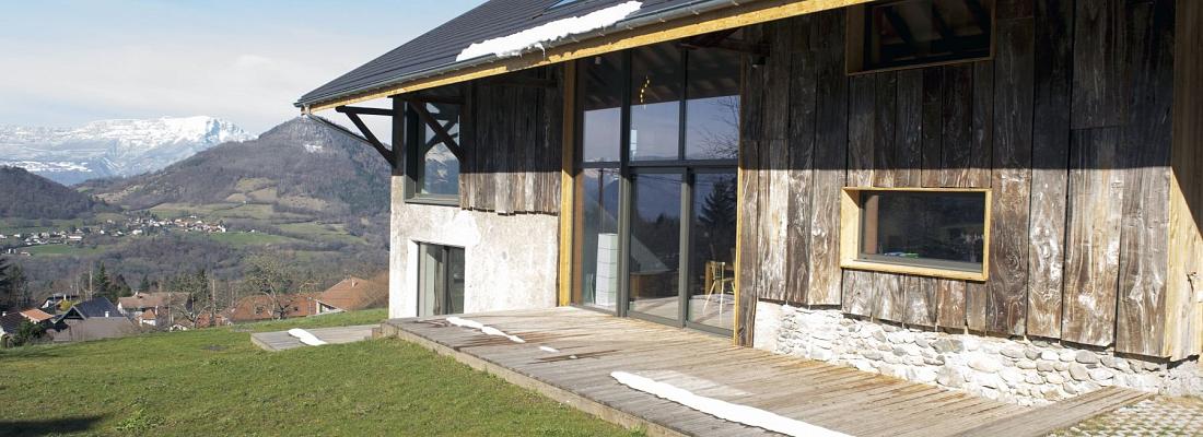 Transformation d'une grange en habitation