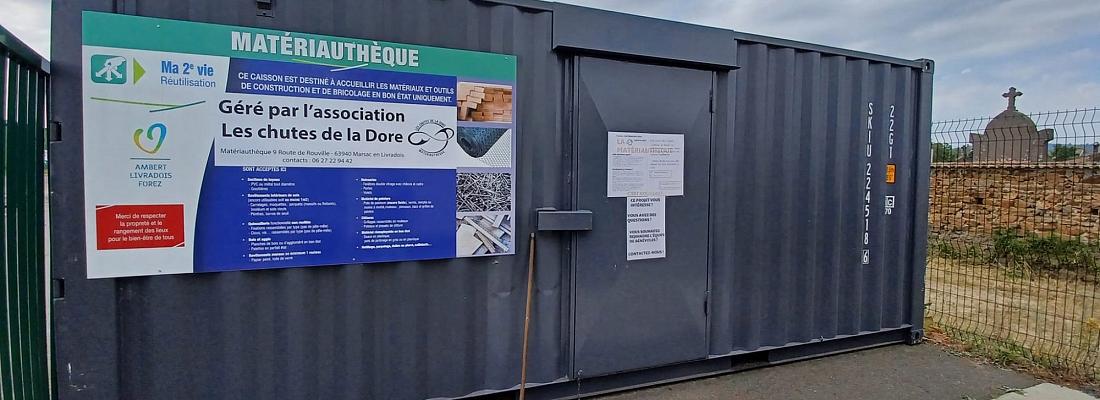 Matériauthèque Les chutes de la Dore