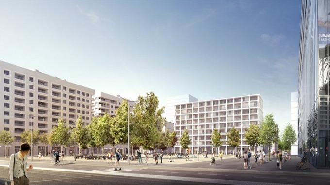 Chantier de l'ilot B2 - Confluence 
