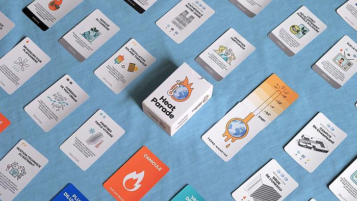 HEAT PARADE : le nouveau jeu de société : Jouez, Apprenez, Bâtissez un monde + durable<small class="fine d-inline"> </small>!