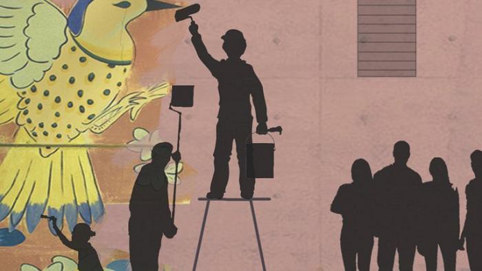 Réemploi et insertion sociale par l'intervention artistique à l'Autre Soie