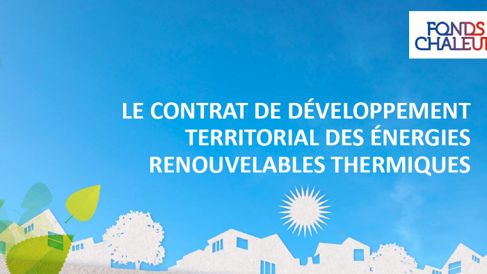 Projet de contrat de développement territorial des EnR thermiques