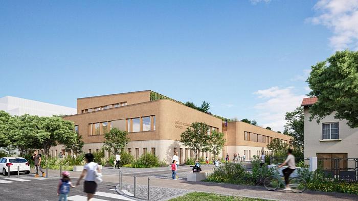 Visite du Groupe scolaire Kennedy à Lyon 8 - 26 novembre