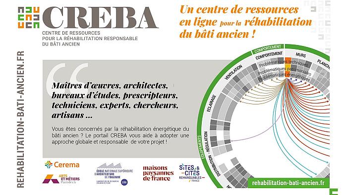 Le Centre de Ressources pour la Réhabilitation Responsable du Bâti Ancien est en ligne