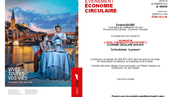 Conférences sur l'économie circulaire à Pollutec