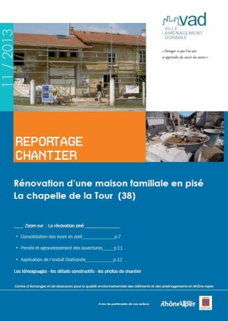 Reportage chantier maison pise 38