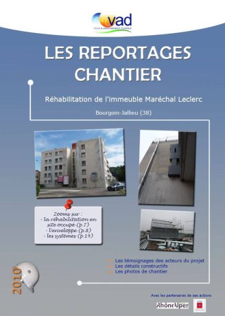 Reportage chantier Immeuble Maréchal Leclerc 38