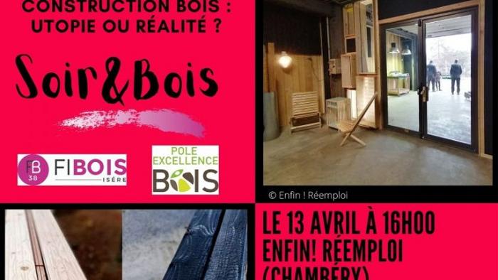Soir & Bois - Le réemploi dans la construction bois : utopie ou réalité<small class="fine d-inline"> </small>?