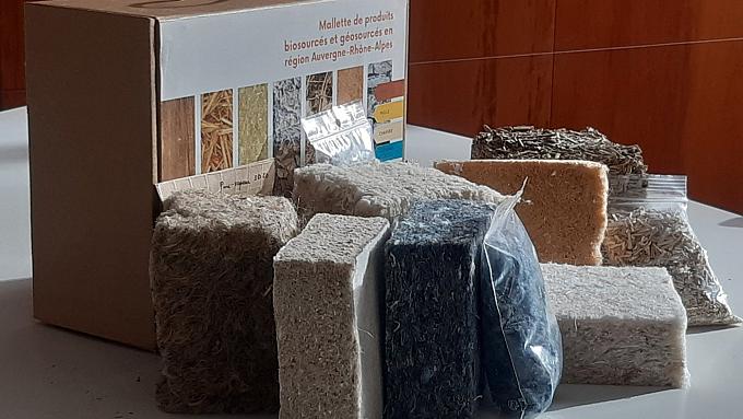 Présentation du panorama de produits biosourcés et géosourcés en Auvergne-Rhône-Alpes