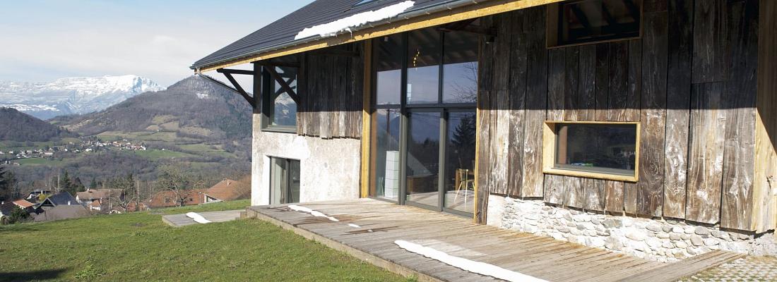 Transformation d'une grange en habitation