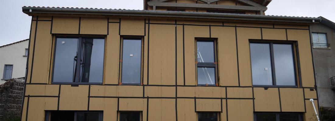 Logements passifs en bois paille