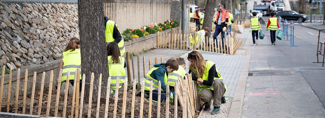 Désimperméabilisation des espaces publics