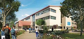 Visite de chantier : le collège de Mercurol