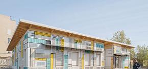 Maison du projet du quartier de La Saulaie