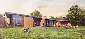 Visite « Pôle enfance jeunesse BEPOS à Plauzat et Mairie passive de Parent »