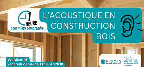 Gérer l'acoustique en construction bois