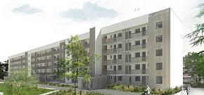 Réhabilitation, extension et surélévation de logements sociaux 