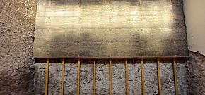 Réhabilitation d'une imprimerie en pisé avec du béton de chanvre