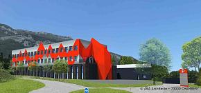 Chantier du siège social de Barel & Pelletier