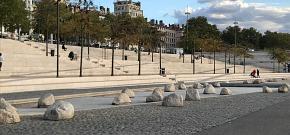 Berges du Rhône, rives de Saône : de la conception à l'usage