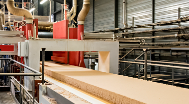 Visite de l'usine d'isolation fibre de bois Isonat