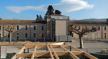 Reconstruction du collège Ernest Chalamel à Dieulefit (26) & Débat Commande publique durable