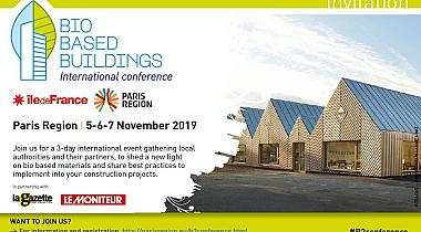 Sommet international de la construction biosourcée, les 5-6-7 November 2019, Paris