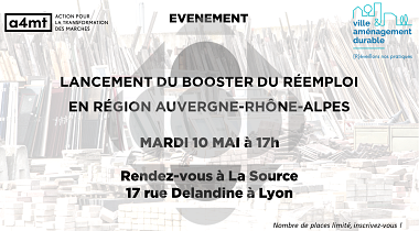 Lancement du Booster du Réemploi en Auvergne-Rhône-Alpes