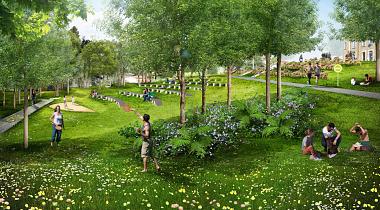 Parc linéaire urbain