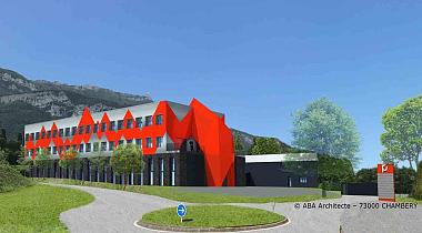 Chantier du siège social de Barel & Pelletier