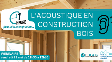 Gérer l'acoustique en construction bois