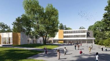 Rénovation de bâtiments publics en Haute-Savoie et visite du groupe scolaire du CEP