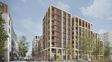 Construire des logements avec du bois et de la pierre