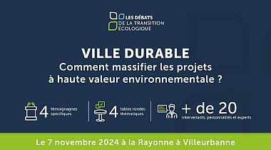 Les débats de la transition écologique - 7 novembre 2024