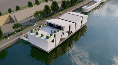 L'Île Ô, un espace culturel théâtral flottant