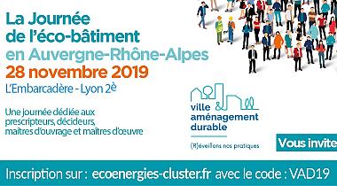 Journée de l'éco-bâtiment - 28 novembre - Lyon