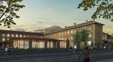 Restructuration et extension du Lycée Champollion à Grenoble 