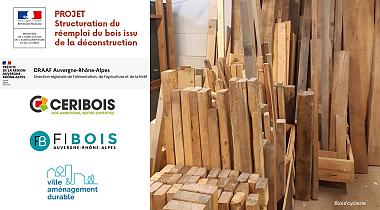 Lancement d'un projet de structuration du réemploi du bois issu de la déconstruction