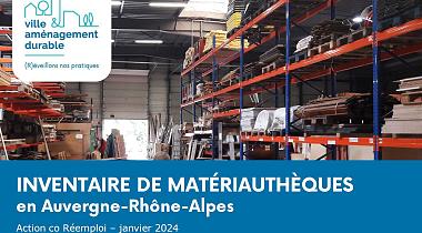 Mise à jour de l'inventaire de matériauthèques en Auvergne-Rhône-Alpes