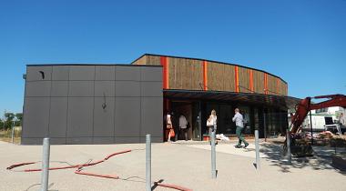 L'inertie et la construction bois & visite du pôle de loisirs passif de Bourg-en-Bresse (01)