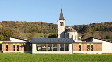 Pôle Excellence Bois à Rumilly (74) et école de Saint-Girod (73)