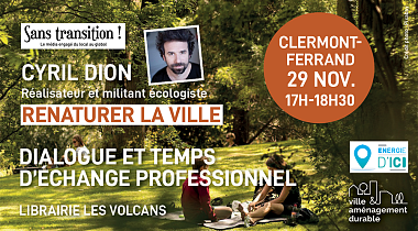 Rencontre professionnelle « Renaturer la ville » 