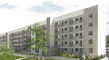 Réhabilitation, extension et surélévation de logements sociaux 