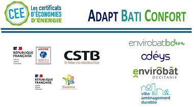 ADAPT BATI CONFORT : AMI de séléction des opérations 