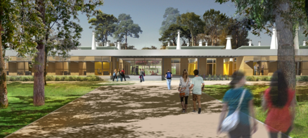 Reconstruction du bâtiment administratif du lycée Claude-Bernard