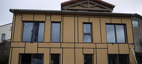 Logements passifs en bois paille