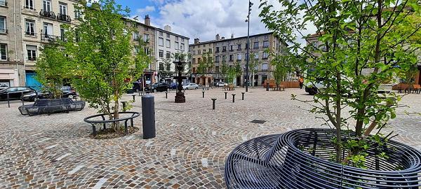 Place Saint Roch et rue Durafour