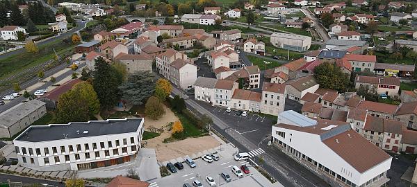 Aménagement des espaces publics Marchédial et Gare